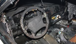 W Olsztynie spłonęły cztery auta