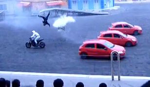 Niebezpieczny wypadek podczas pokazu