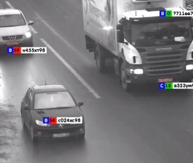 Fotoradar śledzący jednocześnie wiele samochodów