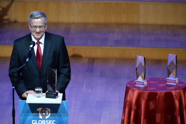 Prezydent Komorowski w Bratysławie: wolność można traktować różnie