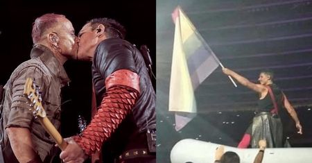 Rosja. Muzycy Rammstein CAŁOWALI SIĘ na koncercie. Chcieli zakpić z rosyjskiego prawa