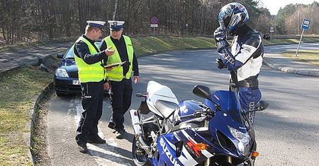 Nie walcz z motocyklistą