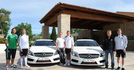 Schumacher i Rosberg odwiedzili niemiecką kadrę