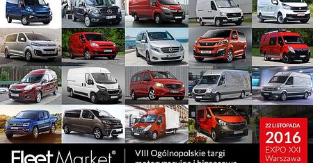 Samochody użytkowe na targach Fleet Market 2016