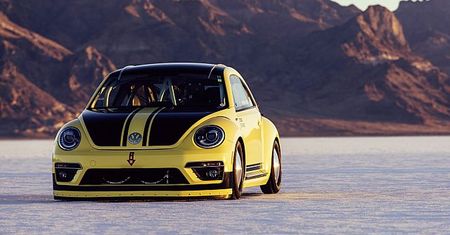 Ekstremalny beetle rozpędził się do prawie 330 km/h