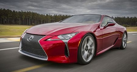 Ostatnie szlify Lexusa LC na Nurburgring