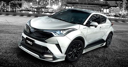 Toyota C-HR z tuningiem TRD i Modellisty