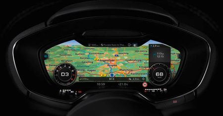 Audi TT z tytułem „Connected Car 2014”