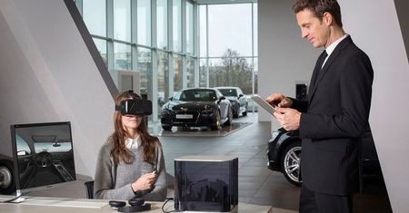 Sprzedaż Audi wspomogą... okulary