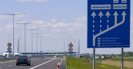Bramki na autostradach zostaną