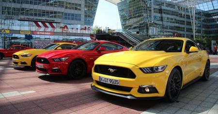 Ford Mustang przybywa do Europy