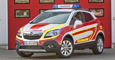 Opel Mokka jako auto dla służb ratowniczych
