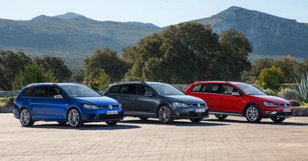 VW Golf Variant w wersjach Alltrack, GTD i R już w sprzedaży