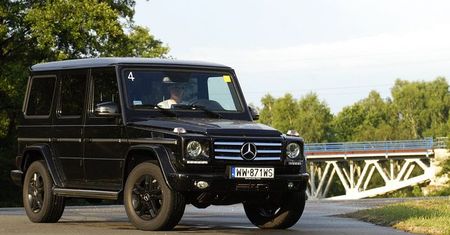 Mercedes G350 d: cywilny pancernik