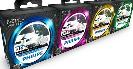 Nowe żarówki Philips w czterech kolorach