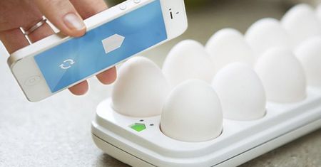 Egg Minder - inteligentny pojemnik na jajka