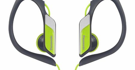 Lekkie, kompaktowe słuchawki sportowe Panasonic HS34