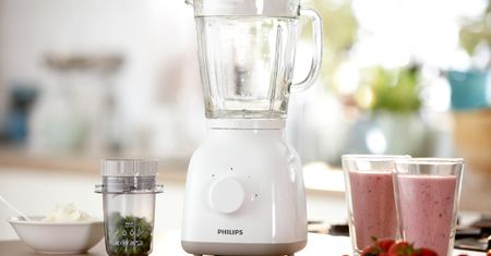 Świerze smoothie z nowym blenderem kielichowym Philips