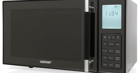 MW4163LS - czarna kuchenka mikrofalowa Zelmer