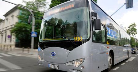 Rekord zasięgu elektrycznego autobusu z Chin