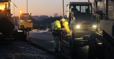Łódzki odcinek autostrady A1 w sierpniu 2016 r.