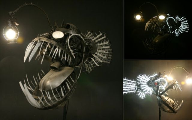 Deep Sea Angler Fish - makabryczna lampa