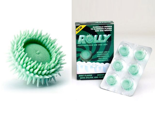 Rolly - gumowy dysk zamiast szczoteczki do zębów