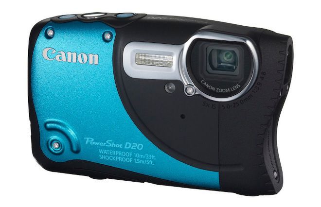 Canon PowerShot D20 - wzmocniony aparat dla turysty