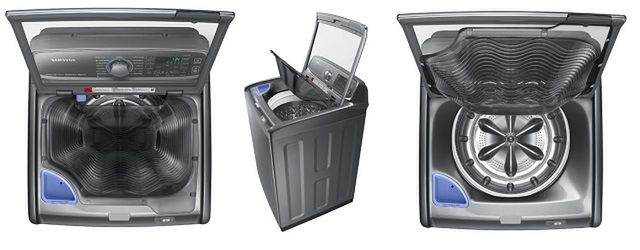 CES 2015: Samsung prezentuje nowy sprzęt AGD - pralka z umywalką i odkurzacz-robot.