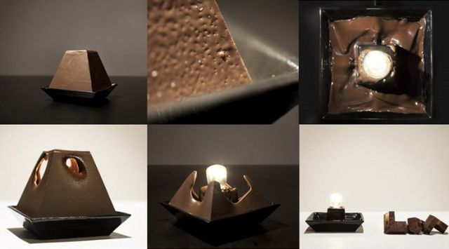 Lumiere au Chocolat - lampa z czekolady