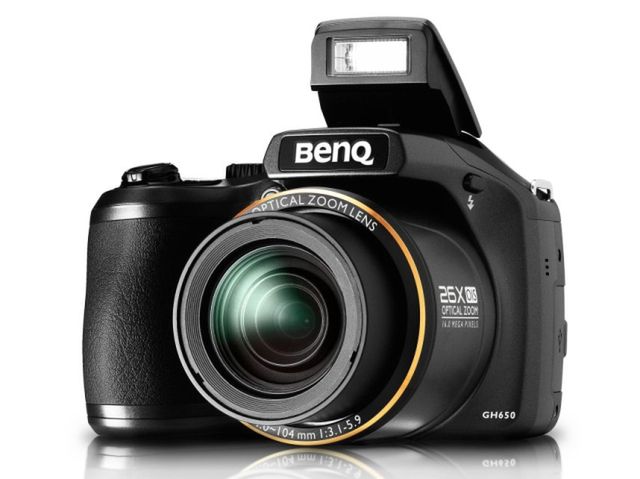 Tani aparat Benq GH650 z 26-krotnym zoomem optycznym