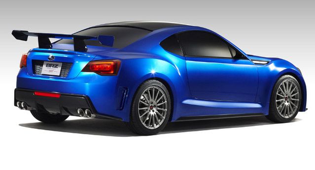 Subaru BRZ STI: koncept na Los Angeles