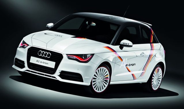 Audi A1 e-tron w wersji Germany Olympic Team Edition
