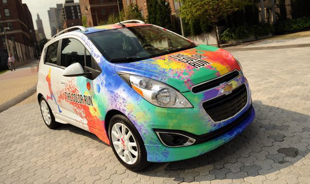 Chevrolet Spark "pobiegnie" w Nowym Jorku