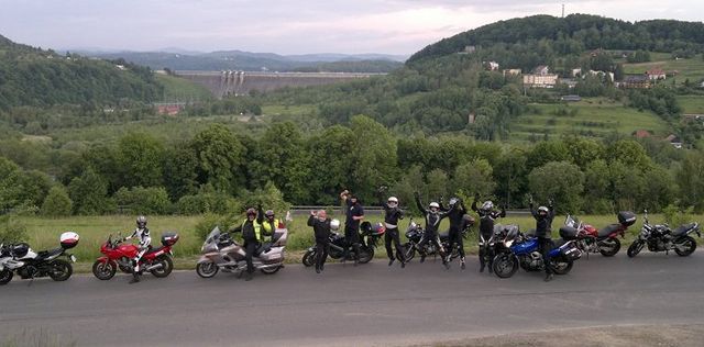 Motocykliści w podróży dookoła Polski