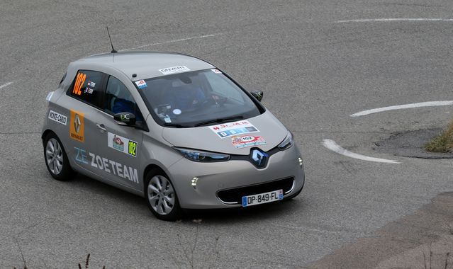 Renault ZOE zwycięża w Monte Carlo