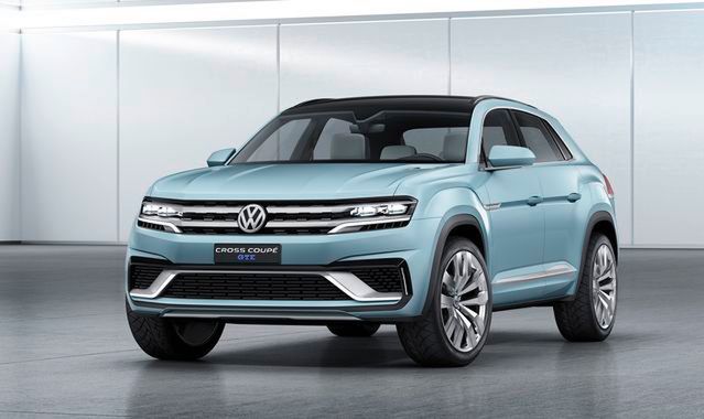 VW Cross Coupe GTE: niemiecki SUV w amerykańskim stylu