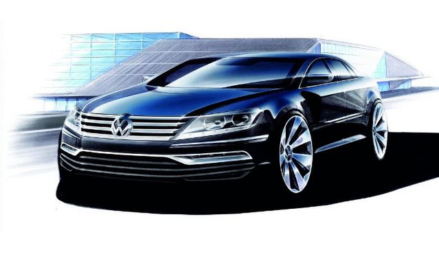 Nowy Volkswagen Phaeton: kolejne informacje
