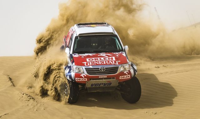 Małysz na Abu Dhabi Desert Challenge 2014