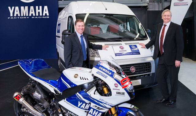 Fiat Professional sponsorem Yamaha Factory Racing