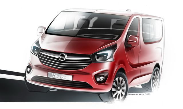 Opel przedstawia pierwsze szkice nowego Vivaro