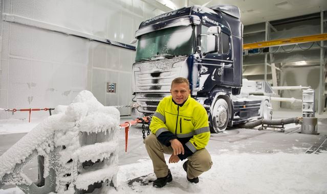 Ośrodek Scanii odwzoruje każde warunki klimatyczne