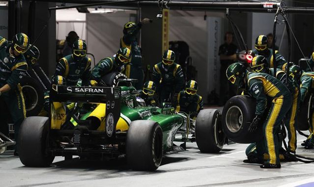 Silniki Renault Energy F1 w bolidach Caterham F1 od 2014 r.