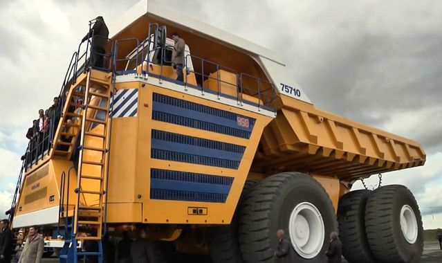 BelAZ 75710: największa ciężarówka świata