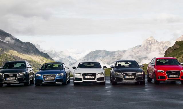 Audi quattro pokonają Alpy