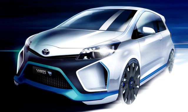 420 KM w Toyocie Yaris Hybrid-R concept