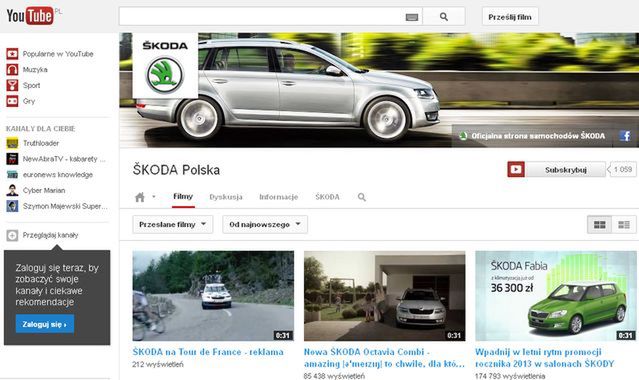 Skoda rośnie w siłę w mediach społecznościowych