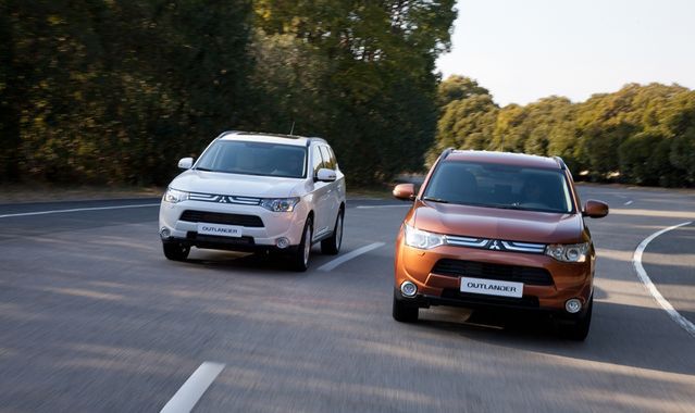 Mitsubishi Outlander z nagrodą Euro NCAP