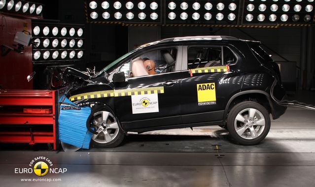 Chevrolet Trax z 5 gwiazdkami Euro NCAP