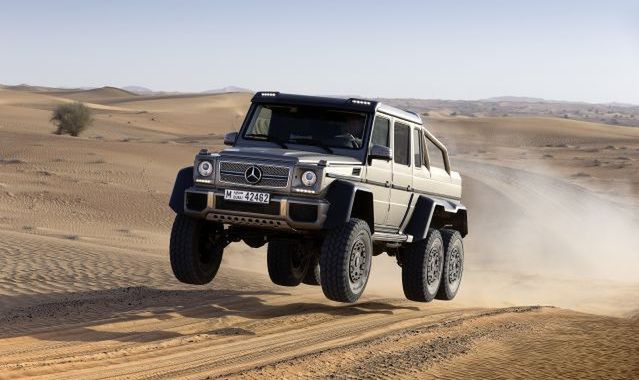 Mercedes G 63 AMG 6x6: pustynna burza